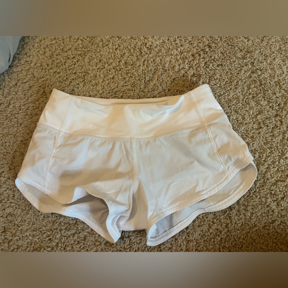 lululemon white shorts
